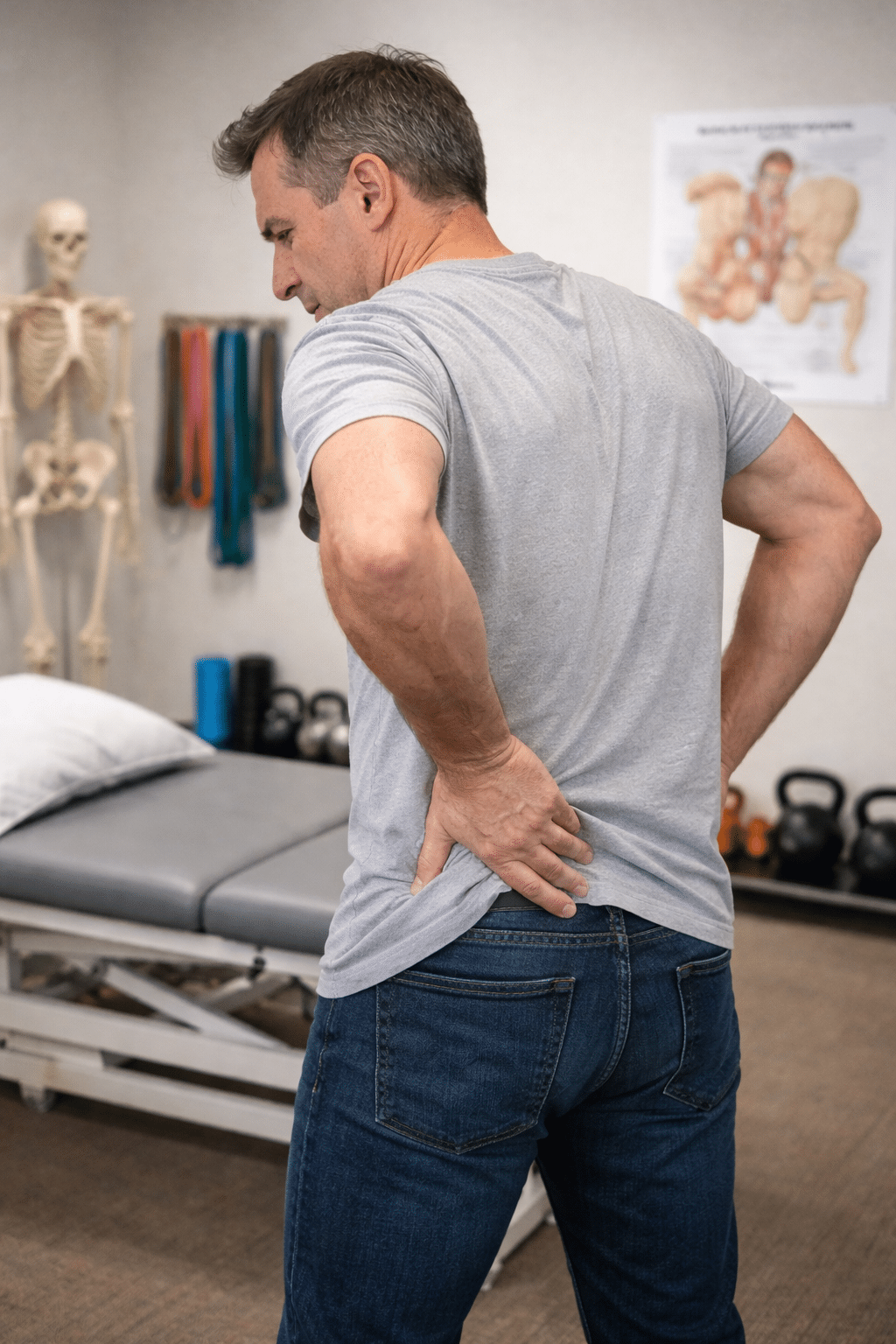 patient seeking pain management relief