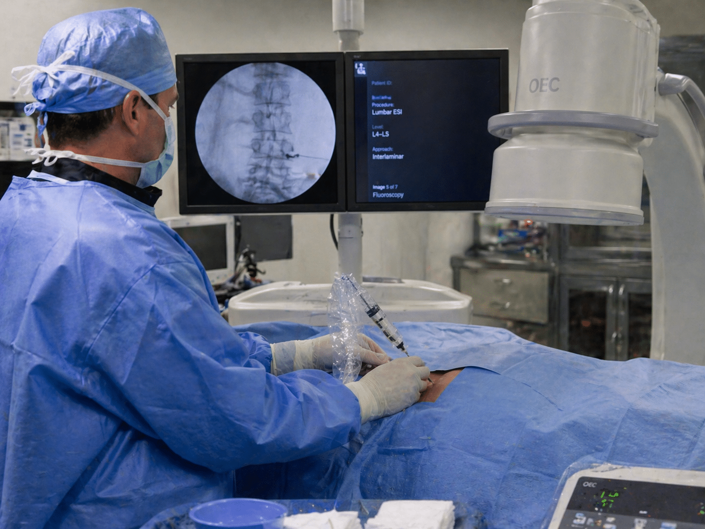 Image-guided Injection for pain management