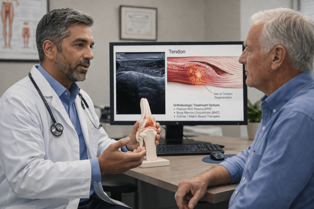 systemRegenerative medicine systems engineering showing biologic signaling, biomechanics, diagnostics, and rehabilitation working together.